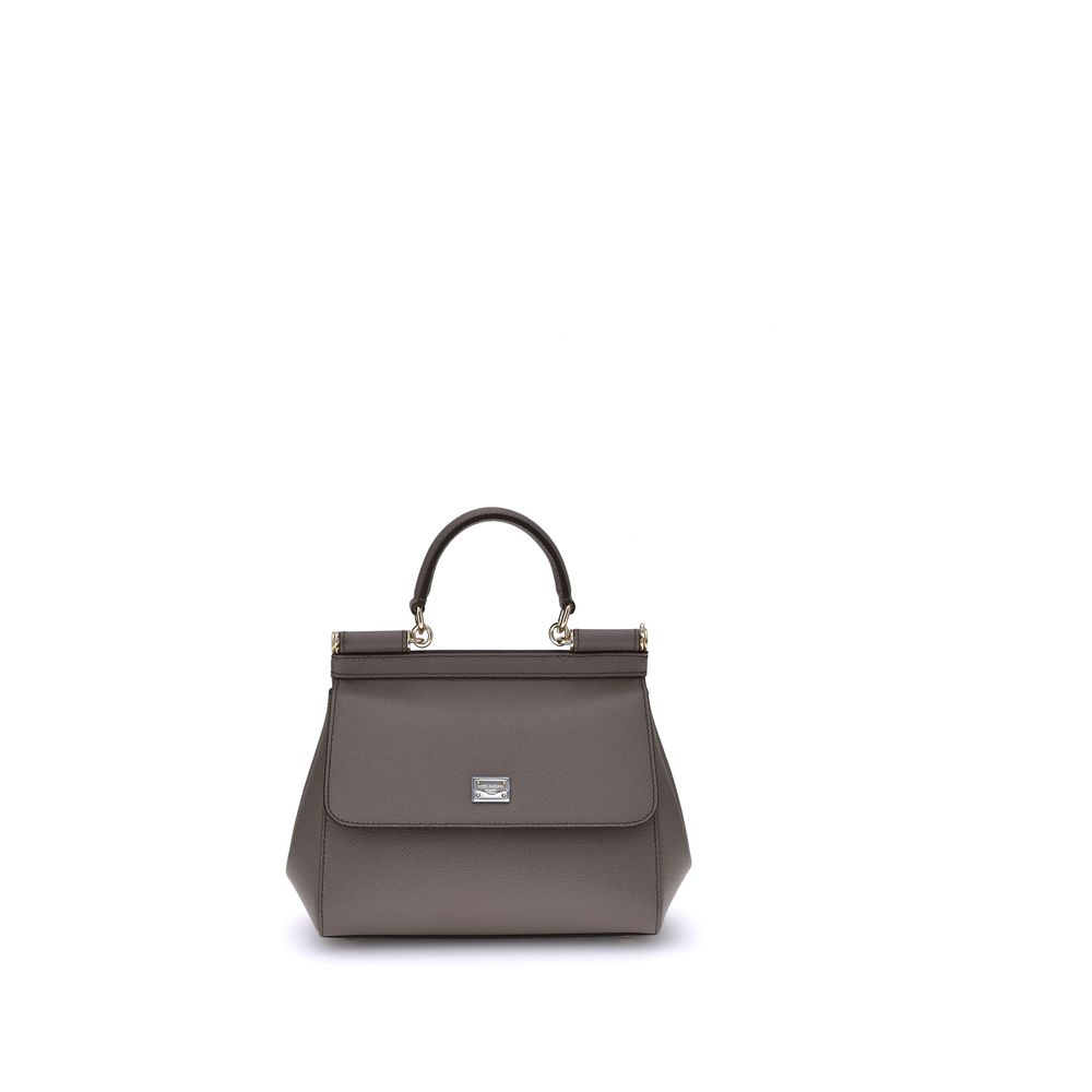 Gray Calf Leather Bos Taurus Shoulder Bag