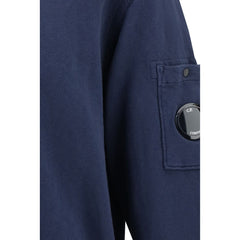 Blue Cotton Sweatshirt