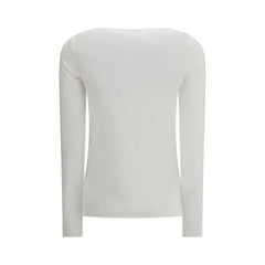White Modal Long Sleeve T-Shirt
