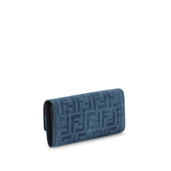 Blue Cotton Wallet