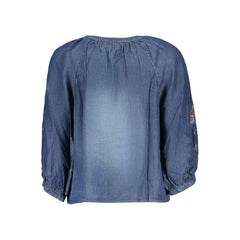 Blue Lyocell Women's Shirt