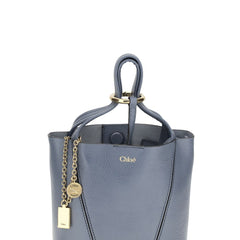Blue Calf Leather Bos Taurus Shoulder Bag