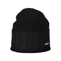 Black Wool Men Hat