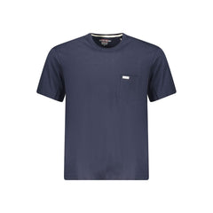 Blue Organic Cotton Men T-Shirt