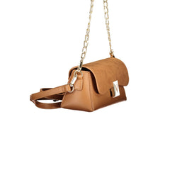 Marrone Poliuretano Women Handbag