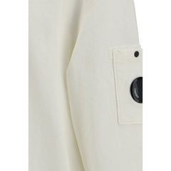 White Cotton Sweatshirt