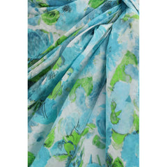 Multicolor Silk Mini Skirt