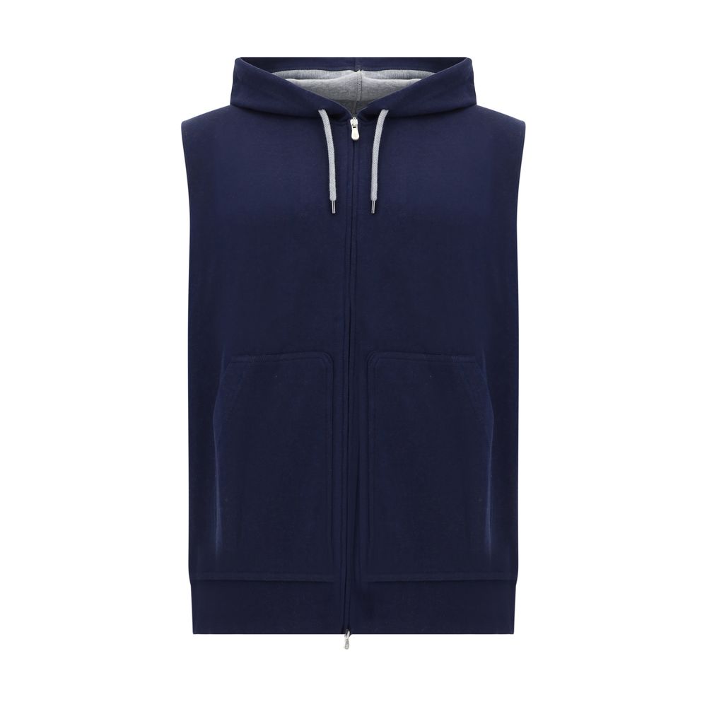 بلوزة قطنية زرقاء