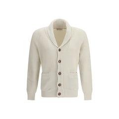 Beige Cotton Cardigan