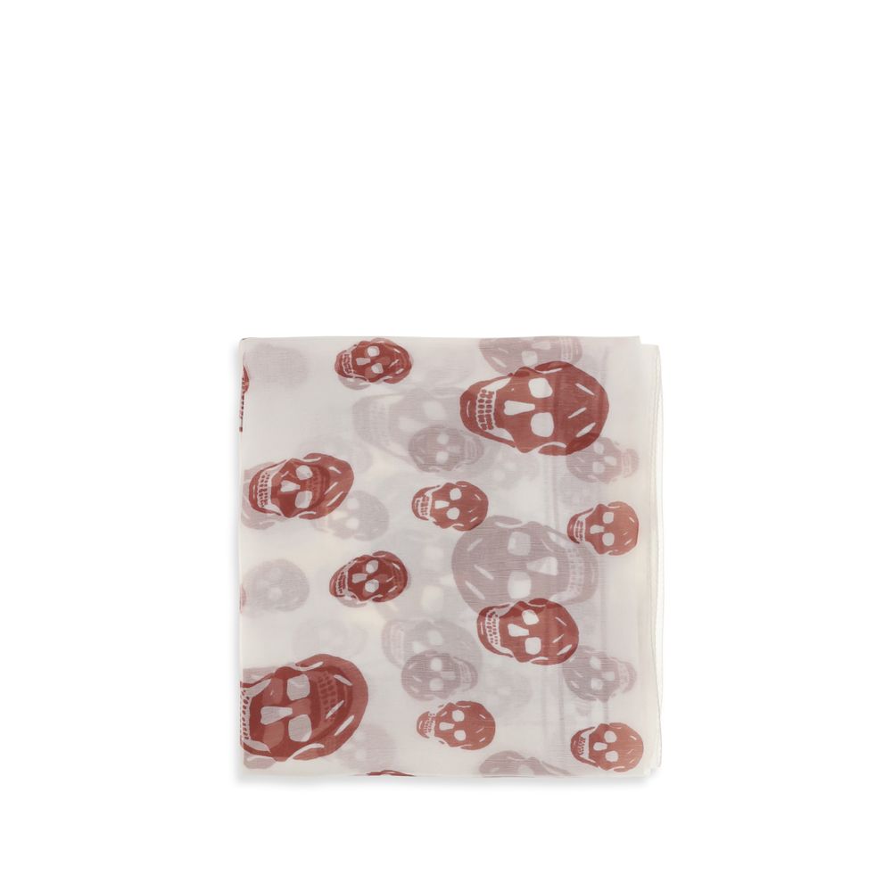 وشاح حريري متعدد الألوان