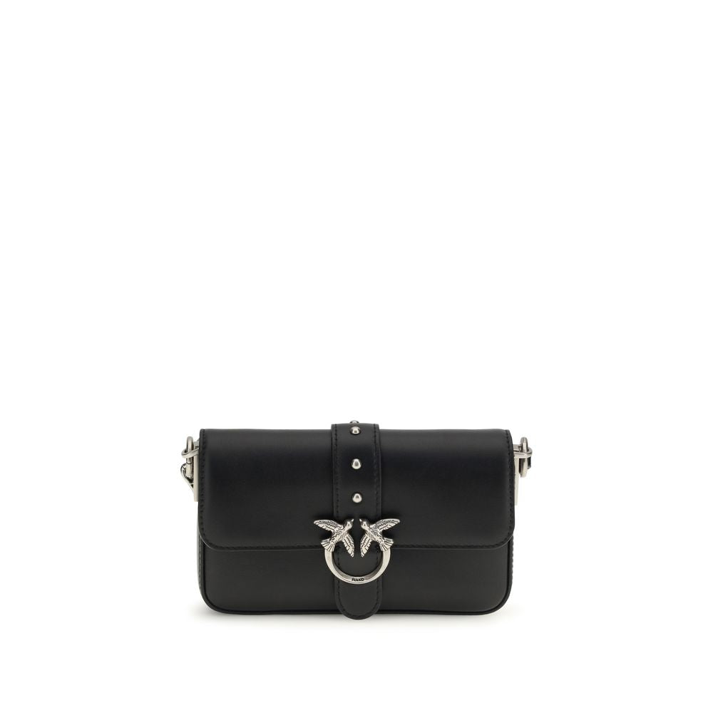 Black Calf Leather Bos Taurus Shoulder Bag