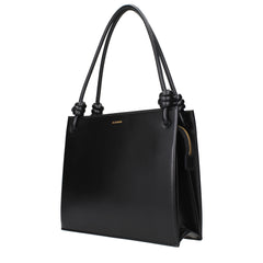 Black Leather Handbag