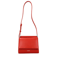 Red Leather Shoulder Bag