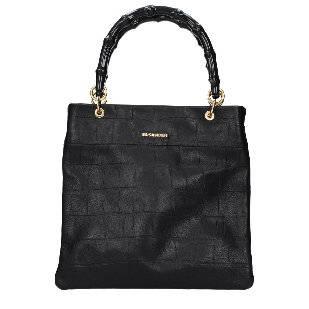 Black Leather Handbag