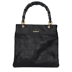 Black Leather Handbag