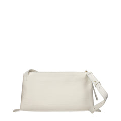 White Leather Crossbody Bag