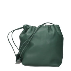 Green Leather Shoulder Bag