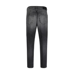 Black Cotton Jeans Denim