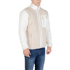 Beige Polyester Sweatshirt
