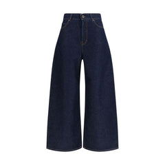Blue Cotton Jeans Denim