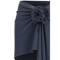 Gray Polyamide Cover-Ups