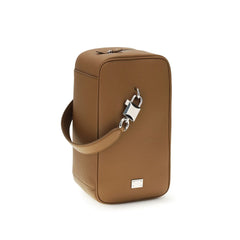 حقيبة يد من جلد العجل البني Bos Taurus