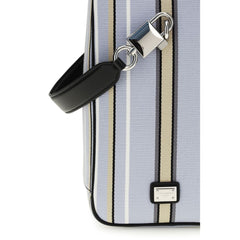 حقيبة يد قطنية زرقاء