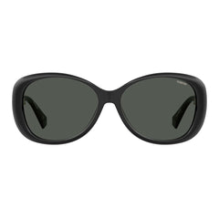 نظارات شمسية بلاستيكية سوداء