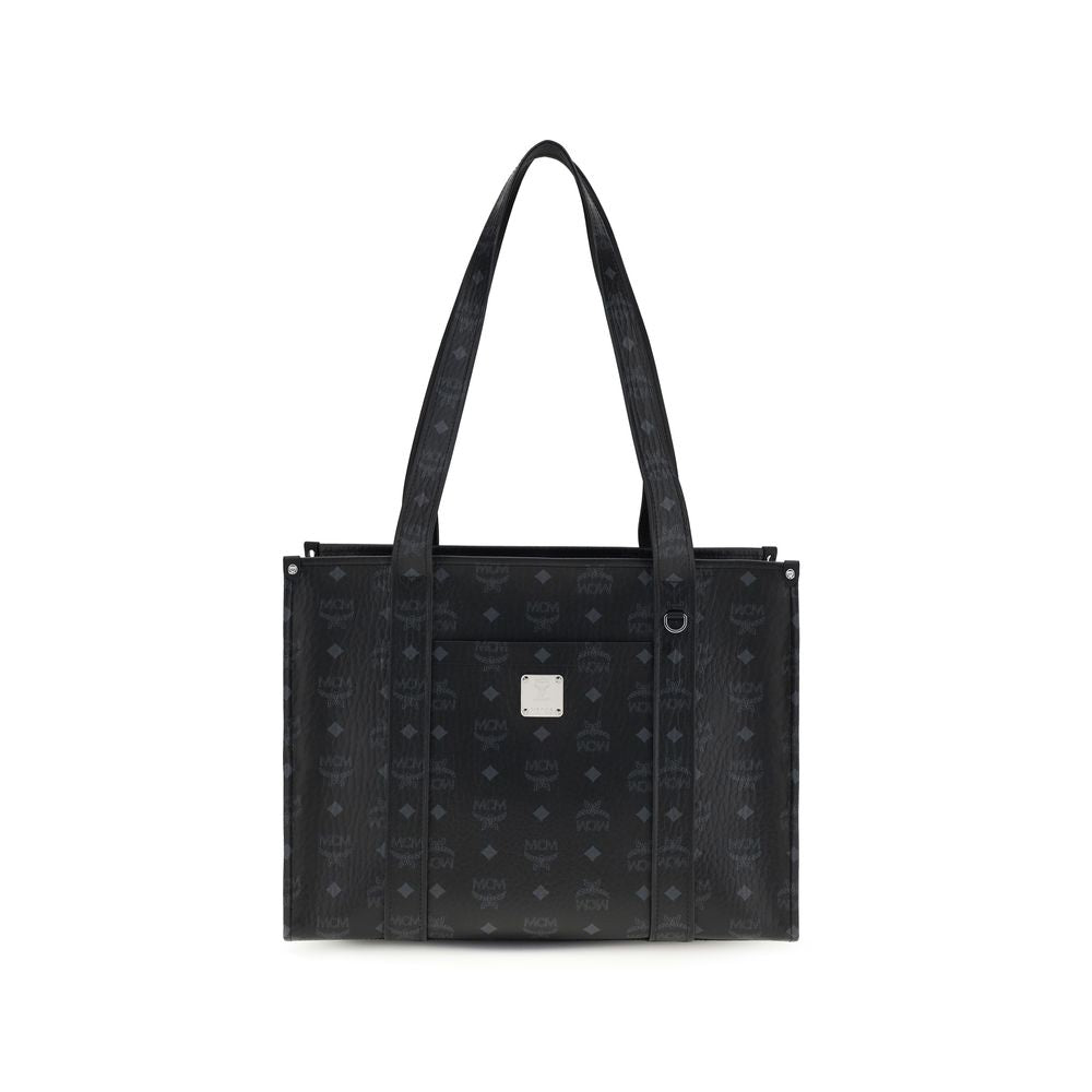Black Fabric Shoulder Bag