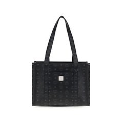 Black Fabric Shoulder Bag