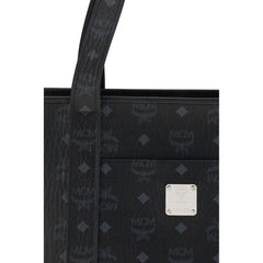 Black Fabric Shoulder Bag