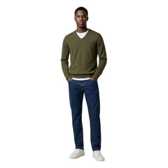 Green Cotton Sweatshirt