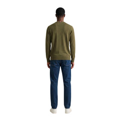 Green Cotton Sweatshirt