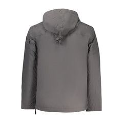 Grigio Poliammide Men's Jacket