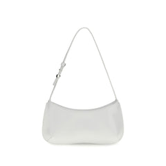 White Calf Leather Bos Taurus Shoulder Bag