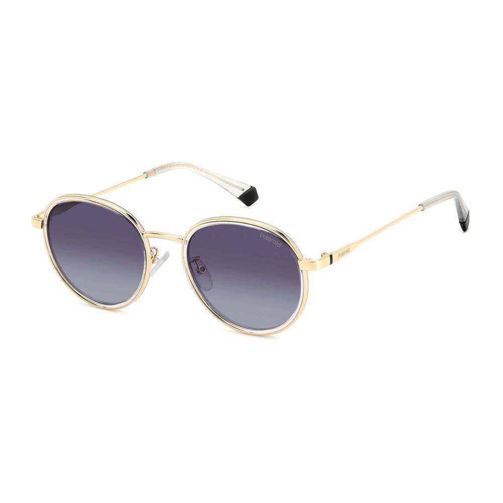 Gold Stainless Steel Sunglasses