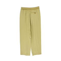 Bicolor Acetate Casual Pants