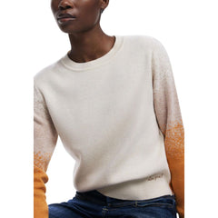 Beige Viscose Sweatshirt