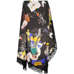 Nero Poliammide Women Skirt