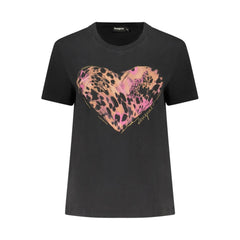 Nero Cotton Women T-Shirt