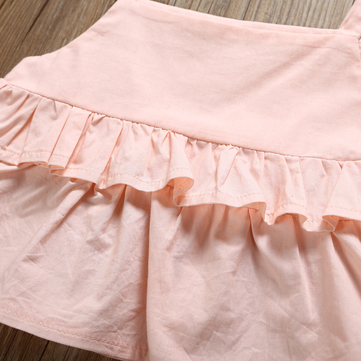 Children's suspender clothes suit
