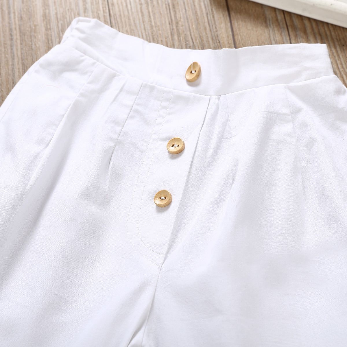 Children's suspender clothes suit
