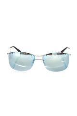 Silver Metallic Men Sunglasses