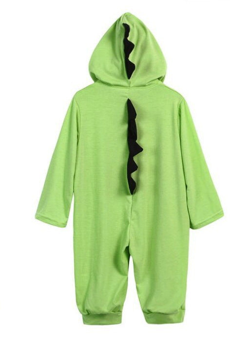Dinosaur hooded jumpsuit