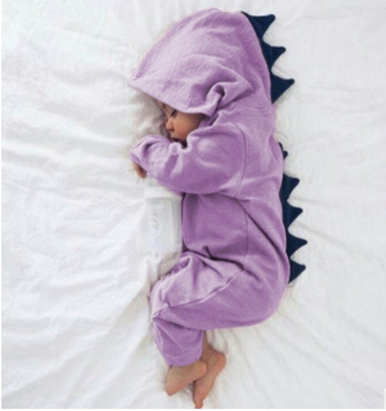 Dinosaur hooded jumpsuit