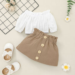 Baby's Summer Ball Breaking Two-piece Set