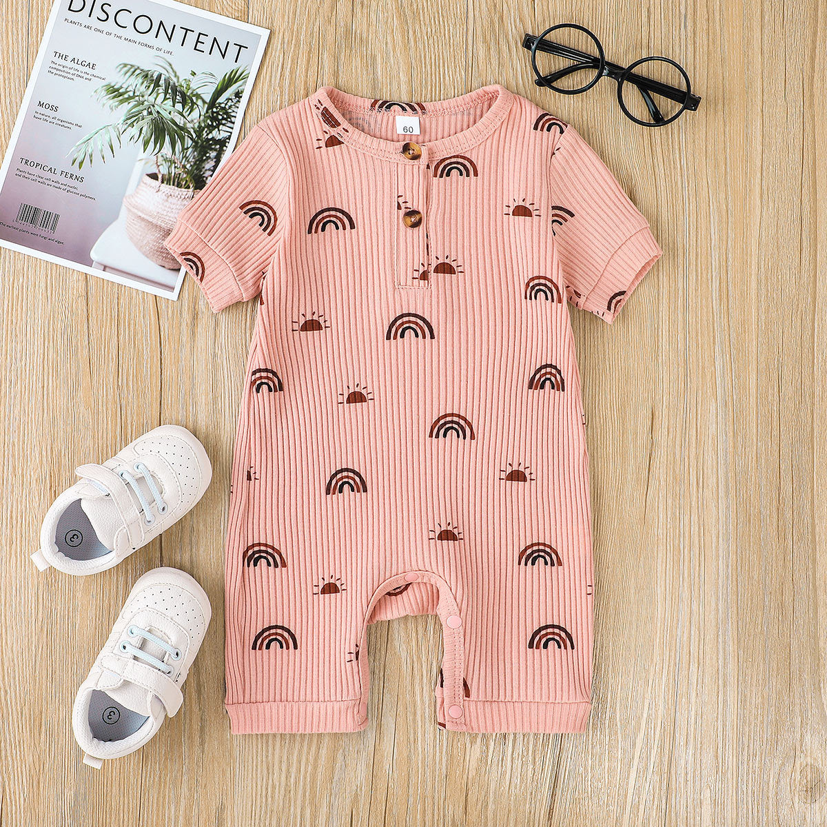 Summer New Short Sleeves For Baby And Infants Rompers Jumpsuit