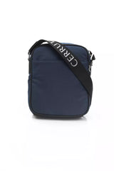 Blue Nylon Women Crossbody Bag