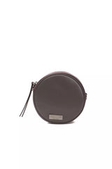 Burgundy Leather Crossbody Bag