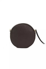 Brown Leather Women Crossbody Bag